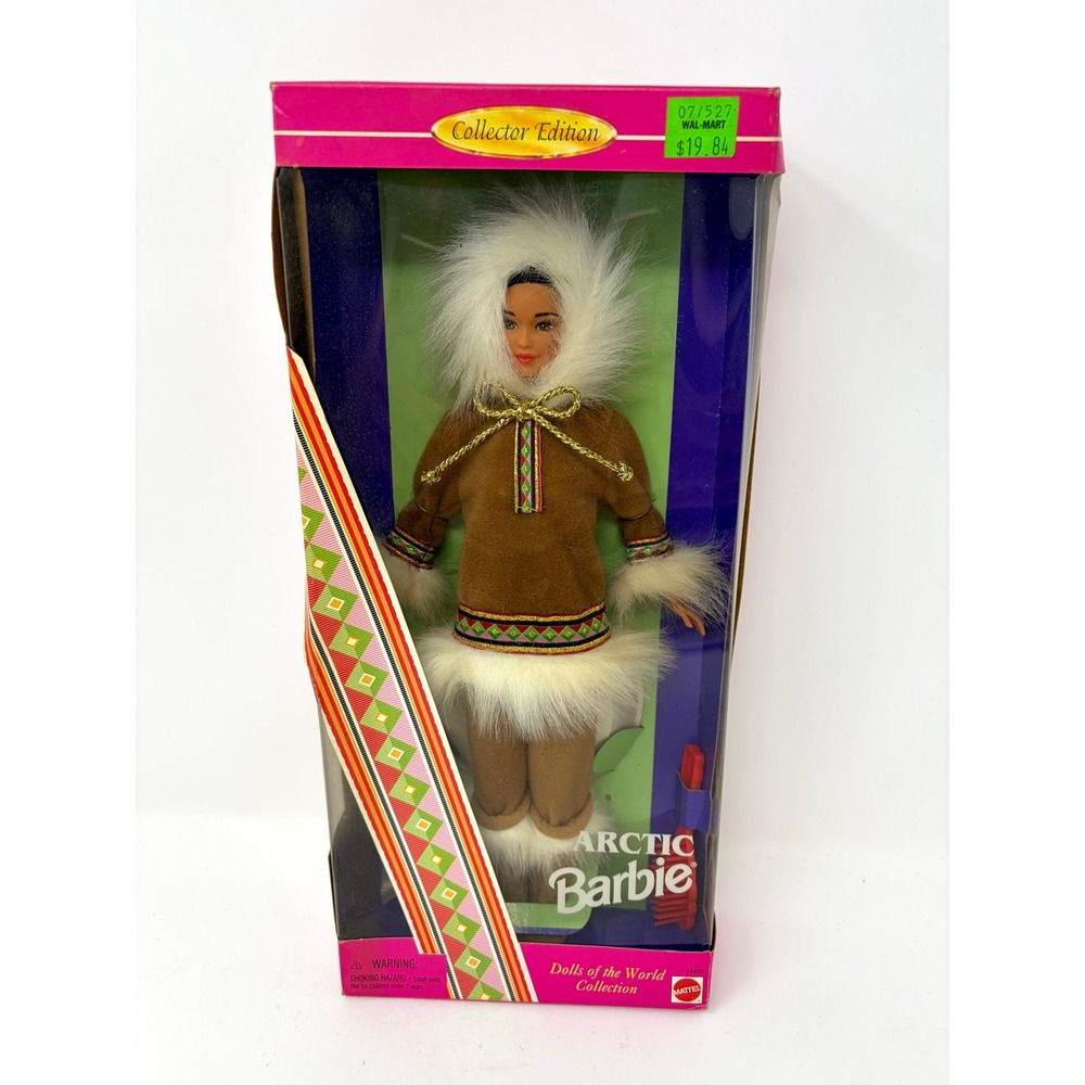 Vintage 1996 Arctic Barbie Dolls of the World Collector Edition 16495 Mattel